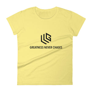 Greatness Never Women's short sleeve t-shirt