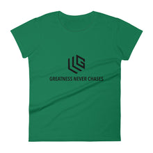 Load image into Gallery viewer, Greatness Never Women&#39;s short sleeve t-shirt