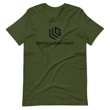 Load image into Gallery viewer, Greatness Never Short-Sleeve Unisex T-Shirt