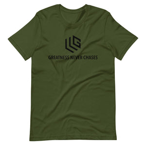 Greatness Never Short-Sleeve Unisex T-Shirt