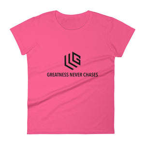 Greatness Never Women's short sleeve t-shirt