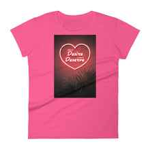 Load image into Gallery viewer, Desire Women&#39;s short sleeve t-shirt